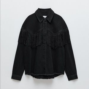 Zara Fringe Shirt